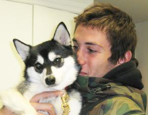 Iggy the KleeKai and Jack